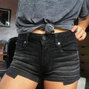 Black American Eagle shorts